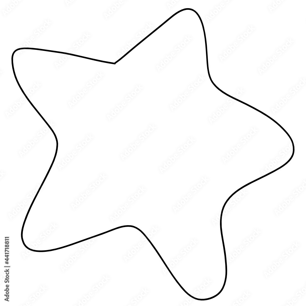 Star Flat color Star Flat color