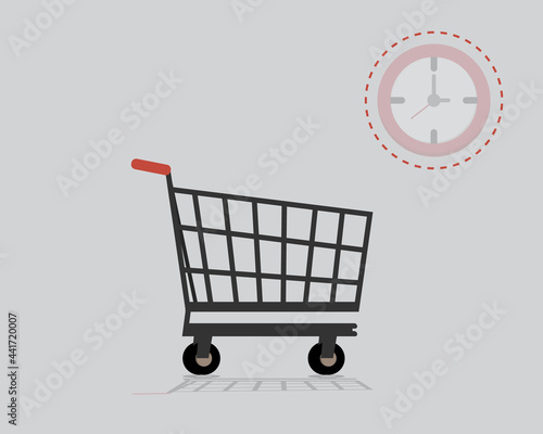 temporal distortion or time distortion make you forget the actual time while shopping