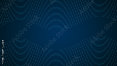 Modern technology wave on sea vector background. With abstract blue lines for website, banner and brochure, Curve flow motion illustration, Vector lines, Modern and colorful data lap design wallpaper.