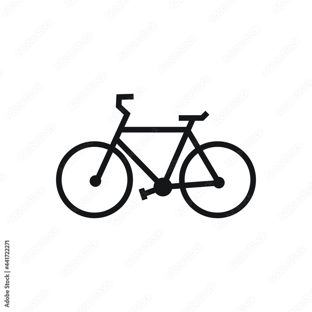 bicycle icon design template vector