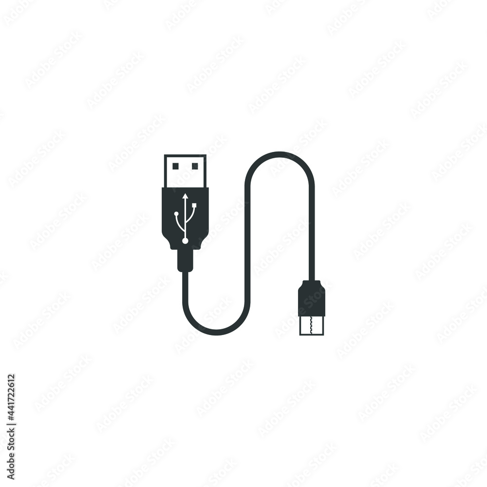 data cable icon design template vector data cable icon design template vector