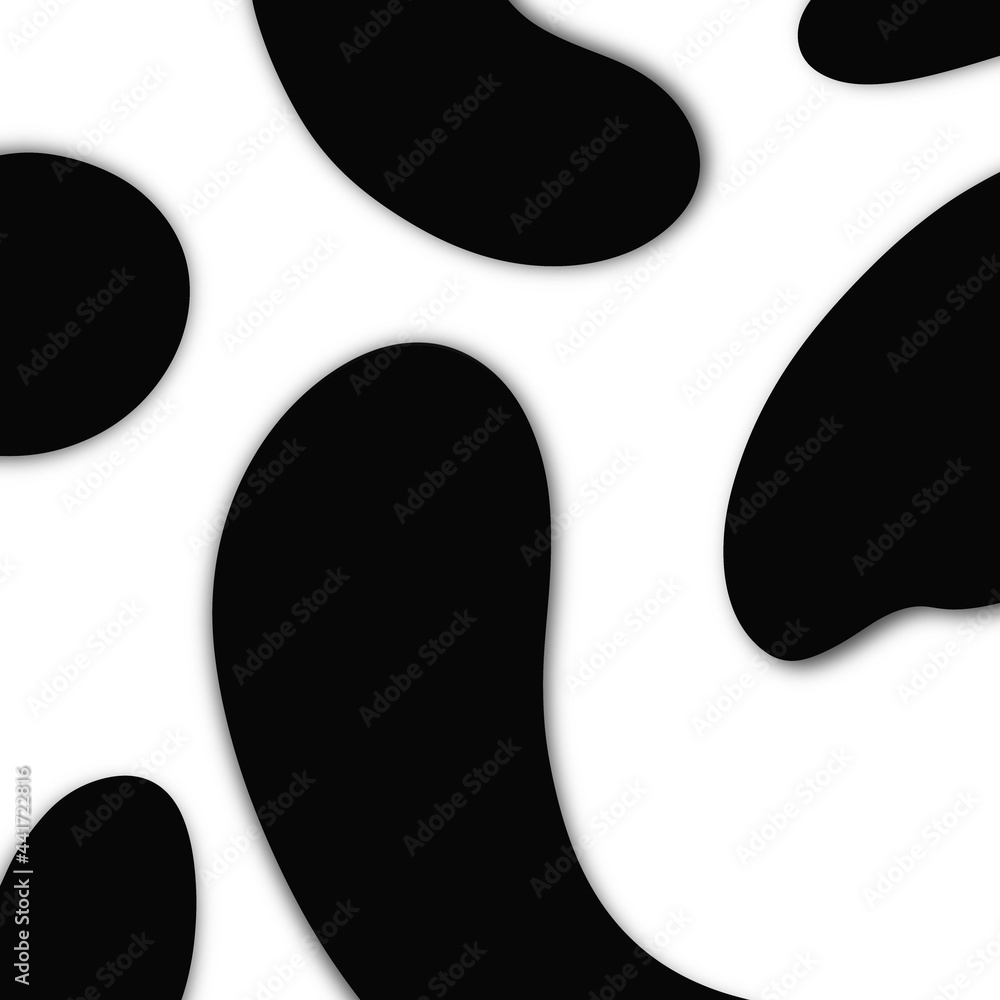 Abstract background, black color paint on white  background