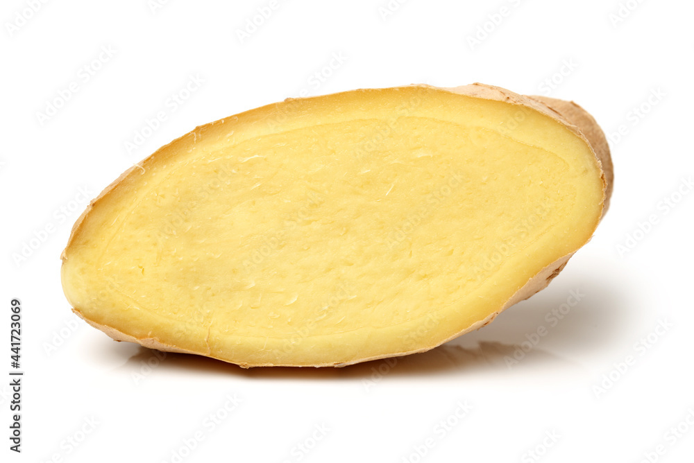 Ginger cut in slices Ginger cut in slices