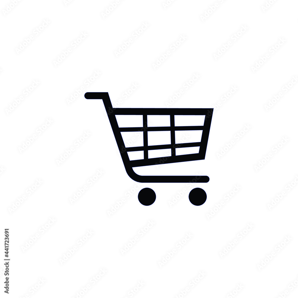 cart icon design template vector