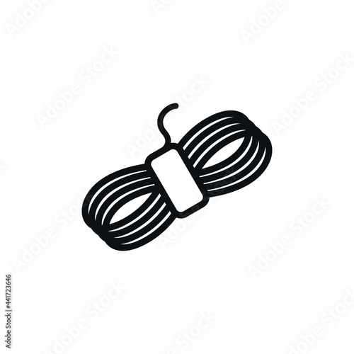 wool icon design template vector