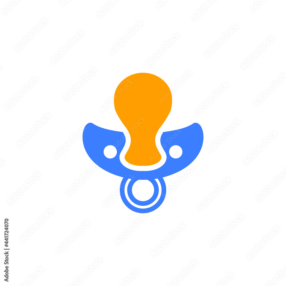 pacifier icon design template vector pacifier icon design template vector