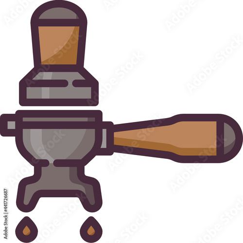 portafilter line icon