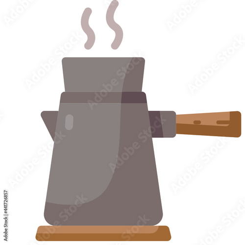 cezve flat icon