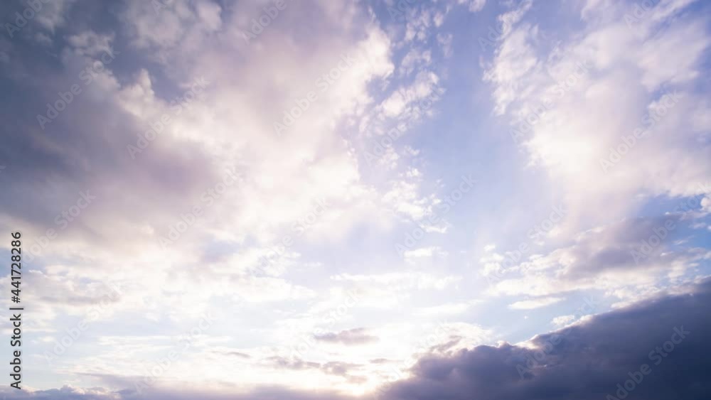 Timelapse of a beautiful sky at sunset Timelapse of a beautiful sky at sunset