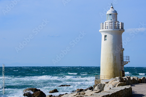 lighthouse on the coast