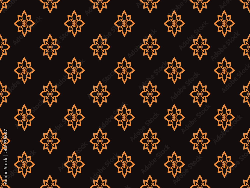 traditional ethnic pattern design for background carpet wallpaper clothing wrapped batik sarong embroidery style vector illustration traditional ethnic pattern design for background carpet wallpaper clothing wrapped batik sarong embroidery style vector illustration
