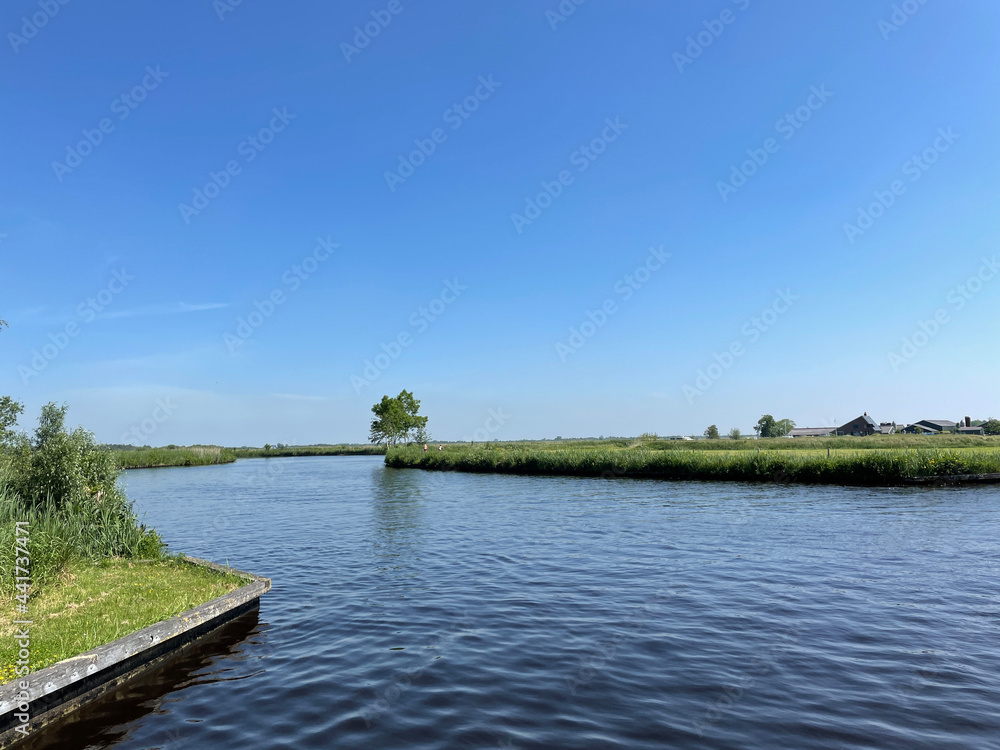 Canal at De Alde Feanen National Park