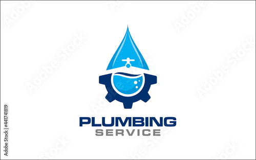 Illustration graphic vector of plumbing and maintenance service Logo Design template-10