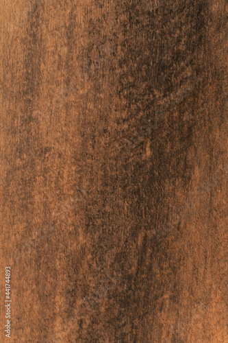 Drewniane brązowe tło, tekstura deski.