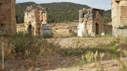 Hierapolis Ancient City in Pamukkale Turkey photo