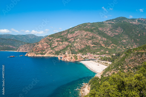 Porto beach on coast of Corsica © Jon Ingall