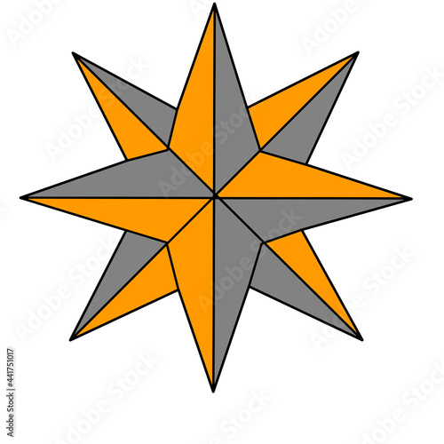 3d logo graphic design vector illustration