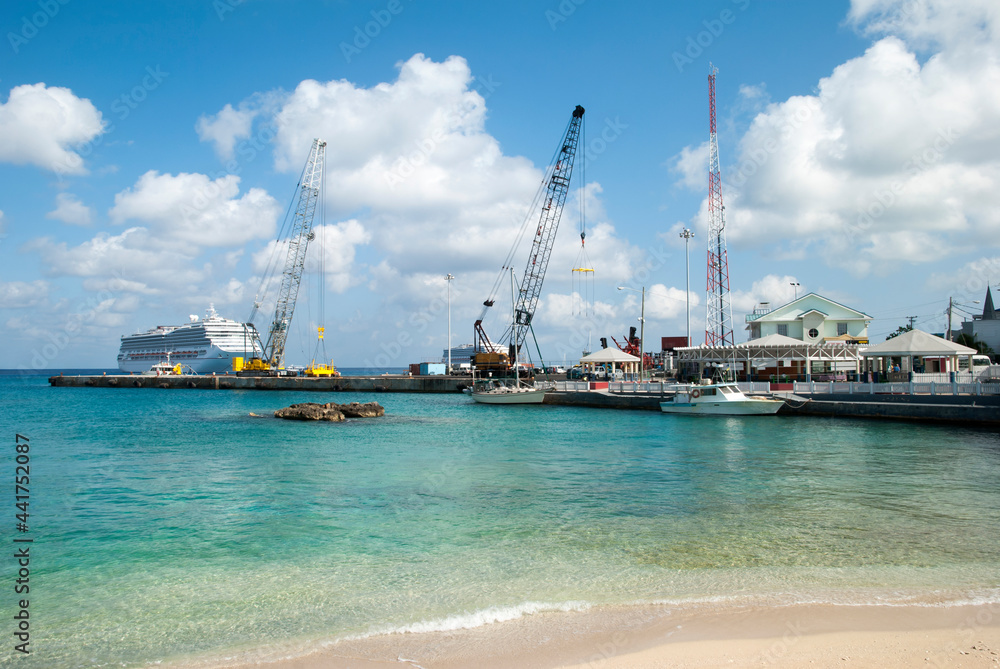 Grand Cayman Island George Town Port Ships