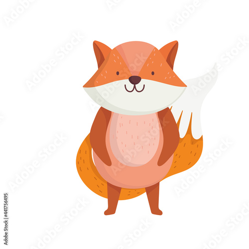 fox wildlife cartoon