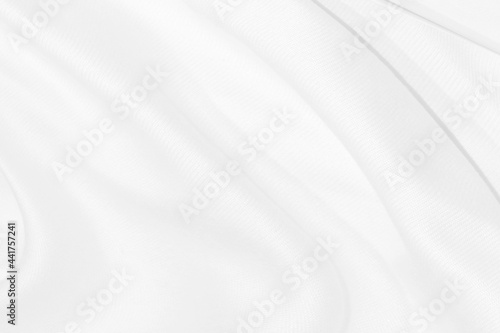 white fashion textile smooth abstract beauty clean and soft fabric textured. free style shape decorate background