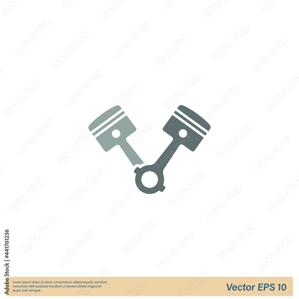car piston icon car piston icon