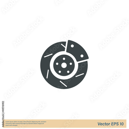 car break Icon Vector illustration simple design element