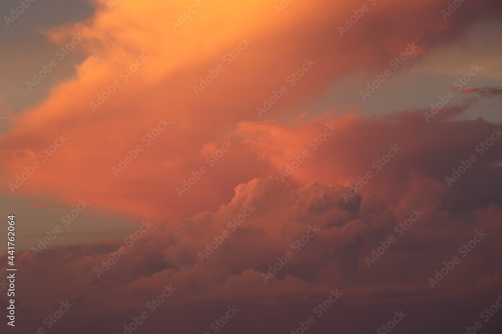 Beautiful sky with cloud before sunset Beautiful sky with cloud before sunset