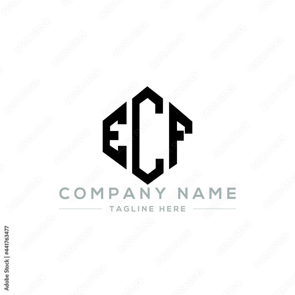 ECF letter logo design with polygon shape. ECF polygon logo monogram. ECF cube logo design. ECF hexagon vector logo template white and black colors. ECF monogram, ECF business and real estate logo. ECF letter logo design with polygon shape. ECF polygon logo monogram. ECF cube logo design. ECF hexagon vector logo template white and black colors. ECF monogram, ECF business and real estate logo.