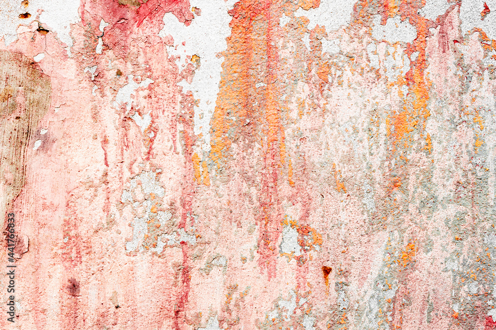 Texture of a concrete wall with cracks and scratches which can be used as a background Texture of a concrete wall with cracks and scratches which can be used as a background