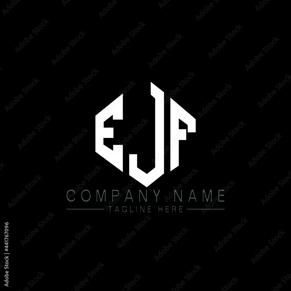 EJF letter logo design with polygon shape. EJF polygon logo monogram. EJF cube logo design. EJF hexagon vector logo template white and black colors. EJF monogram, EJF business and real estate logo. EJF letter logo design with polygon shape. EJF polygon logo monogram. EJF cube logo design. EJF hexagon vector logo template white and black colors. EJF monogram, EJF business and real estate logo.