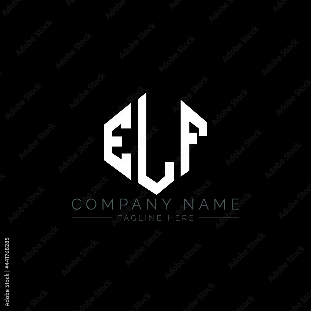 ELF letter logo design with polygon shape. ELF polygon logo monogram. ELF cube logo design. ELF hexagon vector logo template white and black colors. ELF monogram, ELF business and real estate logo. ELF letter logo design with polygon shape. ELF polygon logo monogram. ELF cube logo design. ELF hexagon vector logo template white and black colors. ELF monogram, ELF business and real estate logo.