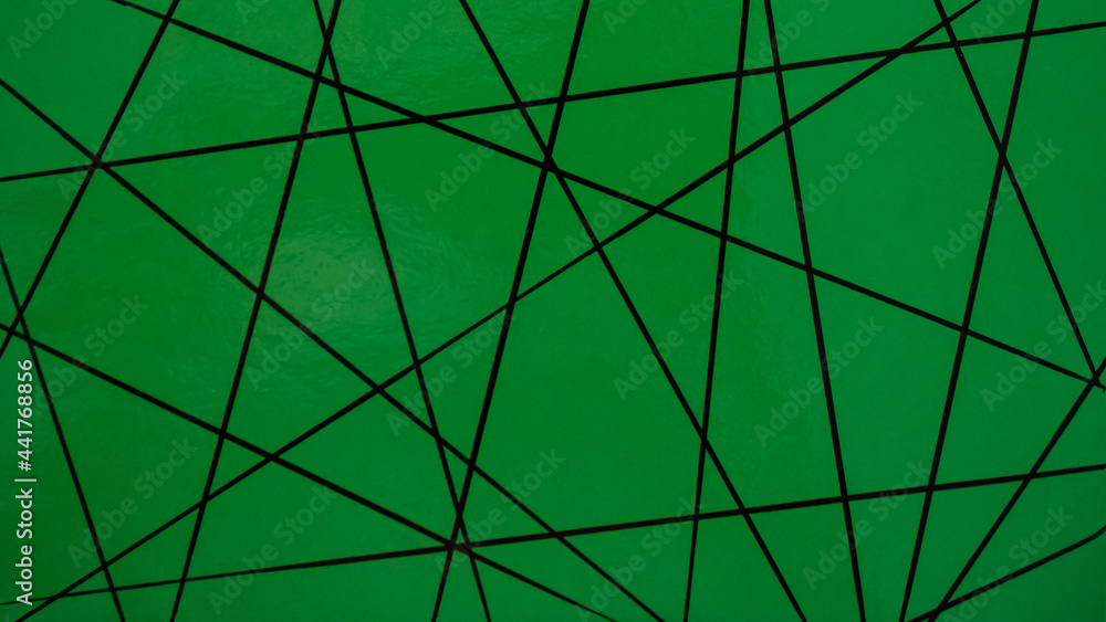 Obraz premium abstract green background with triangles