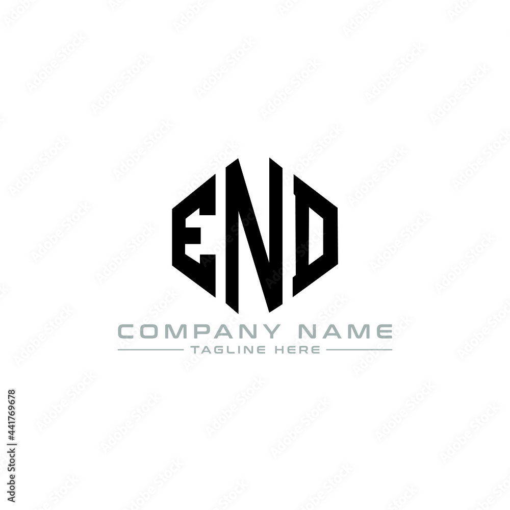 END letter logo design with polygon shape. END polygon logo monogram. END cube logo design. END hexagon vector logo template white and black colors. END monogram, END business and real estate logo. END letter logo design with polygon shape. END polygon logo monogram. END cube logo design. END hexagon vector logo template white and black colors. END monogram, END business and real estate logo.