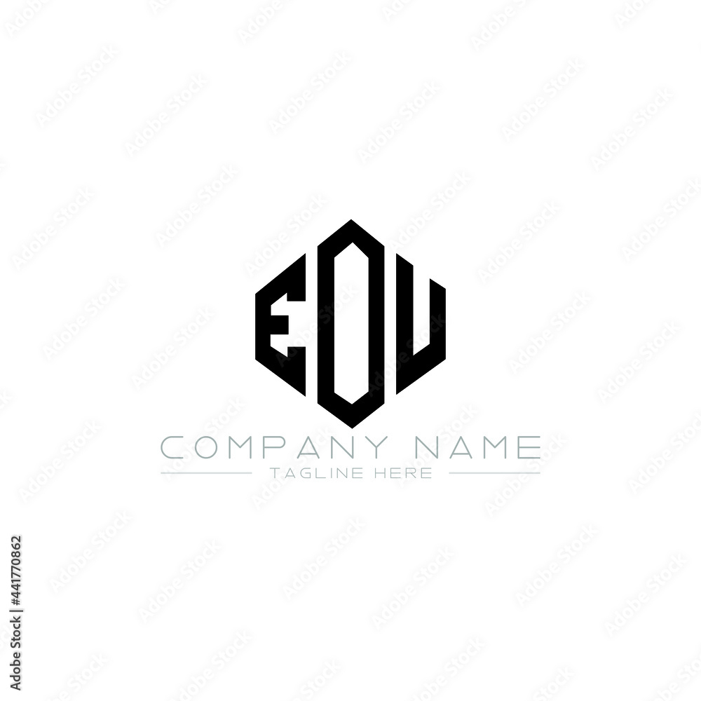 EOU letter logo design with polygon shape. EOU polygon logo monogram. EOU cube logo design. EOU hexagon vector logo template white and black colors. EOU monogram, EOU business and real estate logo. EOU letter logo design with polygon shape. EOU polygon logo monogram. EOU cube logo design. EOU hexagon vector logo template white and black colors. EOU monogram, EOU business and real estate logo.