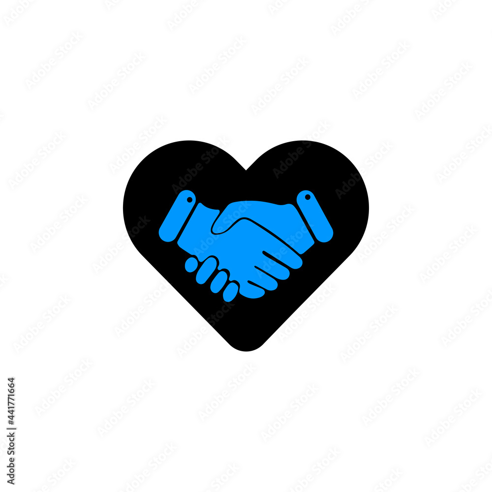 Mutual friendship icon Mutual friendship icon
