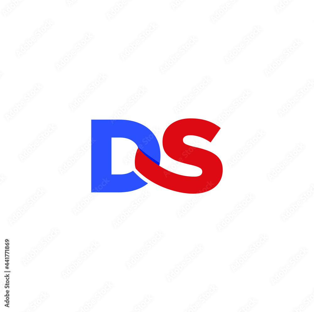 DS Company initial letters monogram. DS logo. DS letters typography. DS Company initial letters monogram. DS logo. DS letters typography.