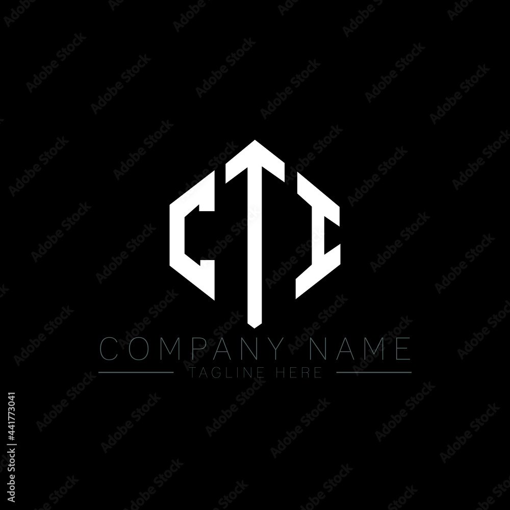 CTI letter logo design with polygon shape. CTI polygon logo monogram. CTI cube logo design. CTI hexagon vector logo template white and black colors. CTI monogram, CTI business and real estate logo. CTI letter logo design with polygon shape. CTI polygon logo monogram. CTI cube logo design. CTI hexagon vector logo template white and black colors. CTI monogram, CTI business and real estate logo.