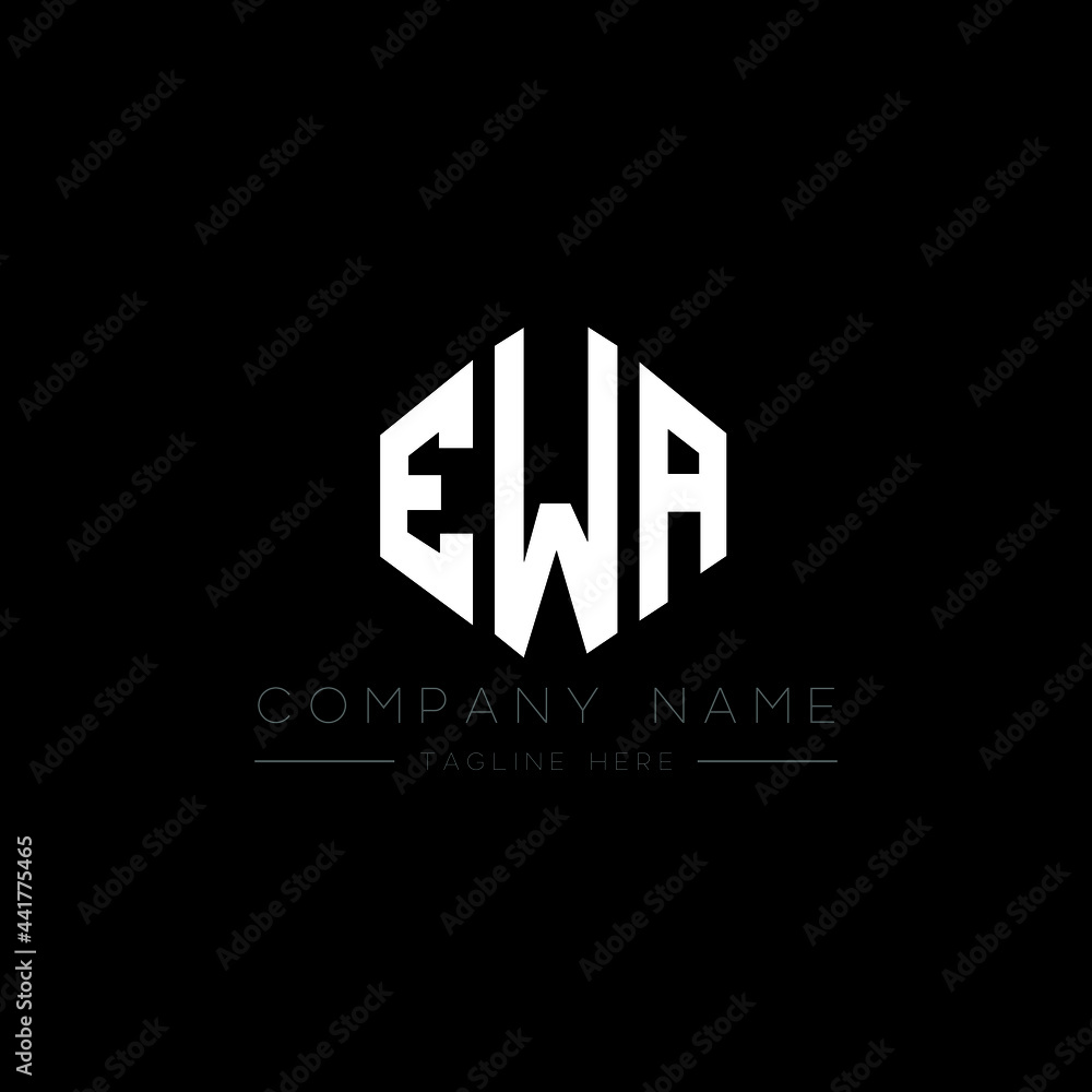 EWA letter logo design with polygon shape. EWA polygon logo monogram. EWA cube logo design. EWA hexagon vector logo template white and black colors. EWA monogram, EWA business and real estate logo. EWA letter logo design with polygon shape. EWA polygon logo monogram. EWA cube logo design. EWA hexagon vector logo template white and black colors. EWA monogram, EWA business and real estate logo.