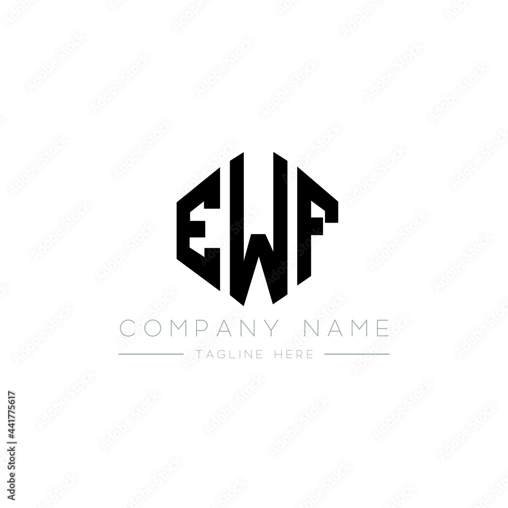EWF letter logo design with polygon shape. EWF polygon logo monogram. EWF cube logo design. EWF hexagon vector logo template white and black colors. EWF monogram, EWF business and real estate logo. EWF letter logo design with polygon shape. EWF polygon logo monogram. EWF cube logo design. EWF hexagon vector logo template white and black colors. EWF monogram, EWF business and real estate logo.