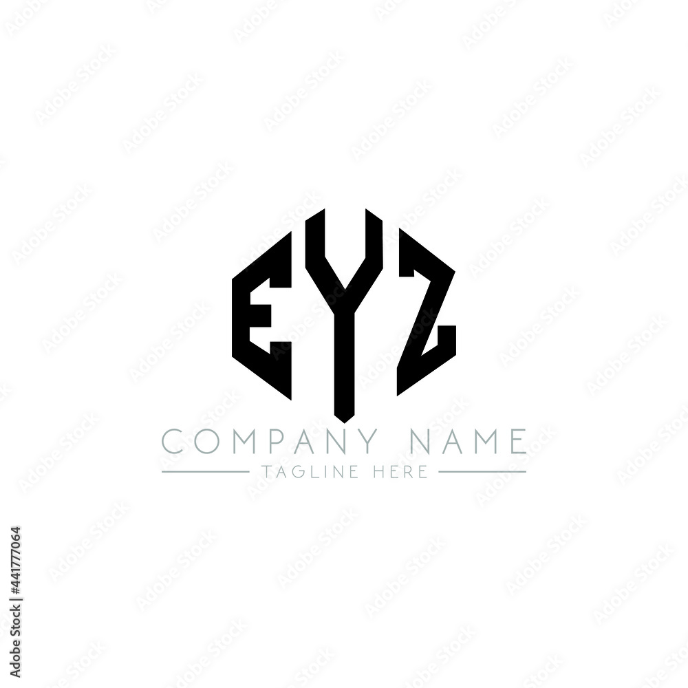 EYZ letter logo design with polygon shape. EYZ polygon logo monogram. EYZ cube logo design. EYZ hexagon vector logo template white and black colors. EYZ monogram, EYZ business and real estate logo. EYZ letter logo design with polygon shape. EYZ polygon logo monogram. EYZ cube logo design. EYZ hexagon vector logo template white and black colors. EYZ monogram, EYZ business and real estate logo.