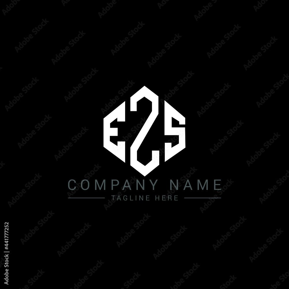 EZS letter logo design with polygon shape. EZS polygon logo monogram. EZS cube logo design. EZS hexagon vector logo template white and black colors. EZS monogram, EZS business and real estate logo. EZS letter logo design with polygon shape. EZS polygon logo monogram. EZS cube logo design. EZS hexagon vector logo template white and black colors. EZS monogram, EZS business and real estate logo.