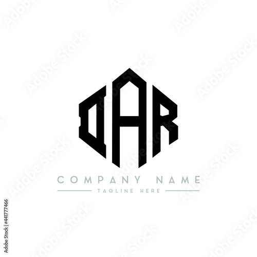 DAR letter logo design with polygon shape. DAR polygon logo monogram. DAR cube logo design. DAR hexagon vector logo template white and black colors. DAR monogram, DAR business and real estate logo. 