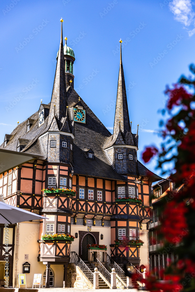 Obraz premium Rathaus Wernigerode