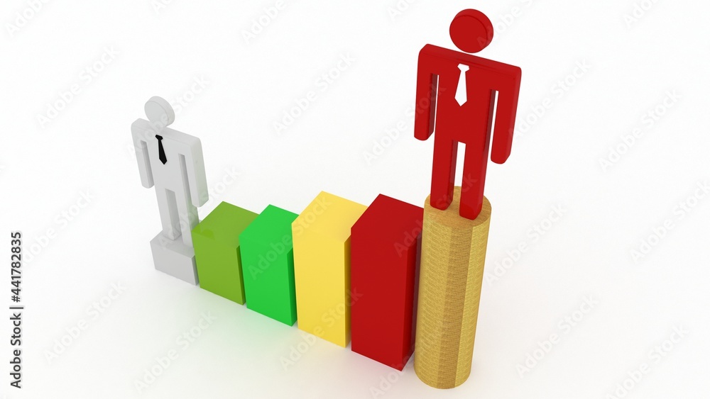3d rendering Stock market online business concept. business Graph successful business team
3d rendering Stock market online business concept. business Graph successful business team