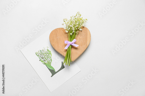 Beautiful lily-of-the-valle...