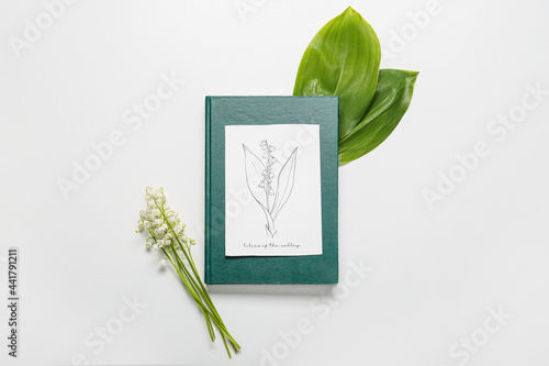 Beautiful lily-of-the-valle...