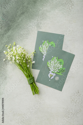 Beautiful lily-of-the-valle...