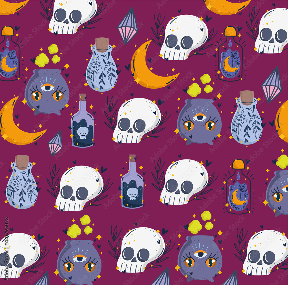 skulls moon poision skulls moon poision