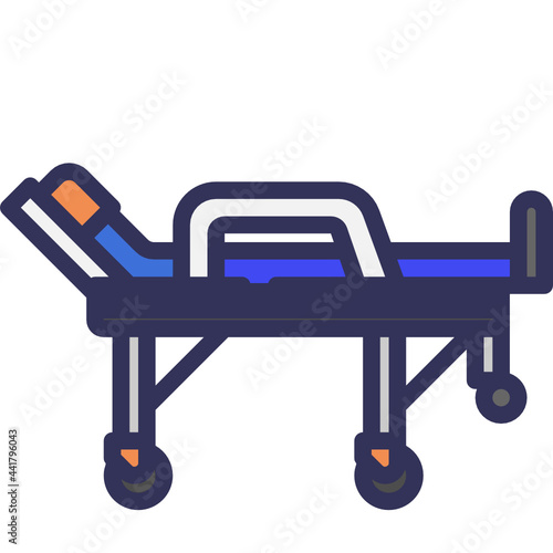 stretcher line icon