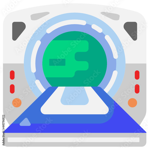 mri flat icon